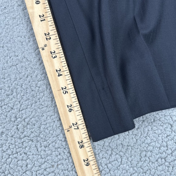 Caravelli Super 140s Kelly OP Dress Pants Men 40x28 Navy Blue Merino Wool Lined - Picture 7 of 16